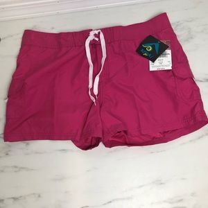 Kanu Pink Surf Swim Board Shorts NWT